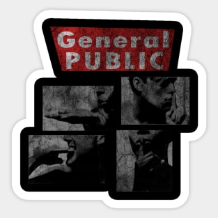 General Public Sticker